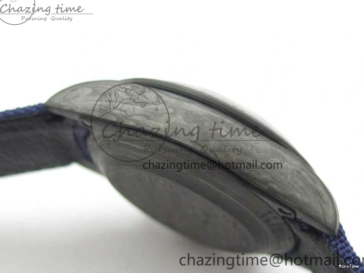 MiroTime 0406 Daytona DIW Carbon OMF Best Edition Blue Paint Dial on Deep Blue Nylon Strap A Tailored 2842